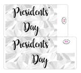 K20 || Kaleidoscope Presidents’ Day Full Day Stickers