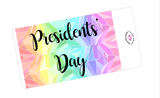 K20 || Kaleidoscope Presidents’ Day Full Day Stickers