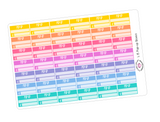 L15 || 42 Pop-up Box Stickers