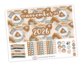 T261 || November Pumpkin Pie Monthly Kit