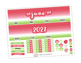 T256 || June Watermelon Monthly Kit