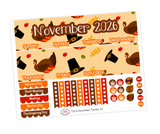 T261 || November Thanksgiving Monthly Kit