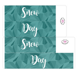 K23 || Kaleidoscope Snow Day Full Day Stickers