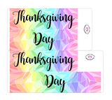 K27 || Kaleidoscope Thanksgiving Day Full Day Stickers