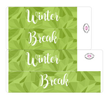 K29 || Kaleidoscope Winter Break Full Day Stickers