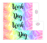 K30 || Kaleidoscope Work Day Full Day Stickers