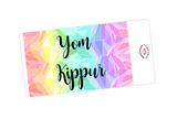 K31 || Kaleidoscope Yom Kippur Full Day Stickers