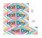 R13 || Retro Half Day Full Day Stickers