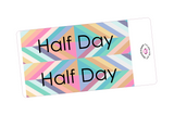 R13 || Retro Half Day Full Day Stickers