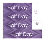 R13 || Retro Half Day Full Day Stickers