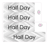 R13 || Retro Half Day Full Day Stickers