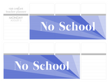 SU19 || Sunbeam No School Full Day Stickers