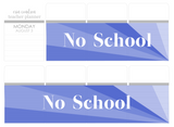 SU19 || Sunbeam No School Full Day Stickers