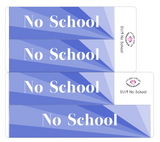 SU19 || Sunbeam No School Full Day Stickers