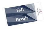 SU10 || Sunbeam Fall Break Full Day Stickers
