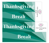 SU26 || Sunbeam Thanksgiving Break Full Day Stickers