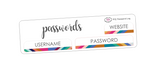 R32 || Retro Passwords Log Stickers