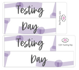 C25 || Craft Paper Testing Day Full Day Stickers