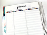 WV32 || Waves Passwords Log Stickers