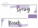 F24 || Floral Spring Break Full Day Stickers