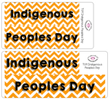 T09 || Chevron Columbus/Indigenous Peoples Day Full Day Sticker