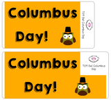 T09 || Owl Columbus/Indigenous Peoples Day Full Day Sticker