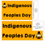 T09 || Owl Columbus/Indigenous Peoples Day Full Day Sticker