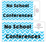 T10 || Chevron Conference Full Day Stickers