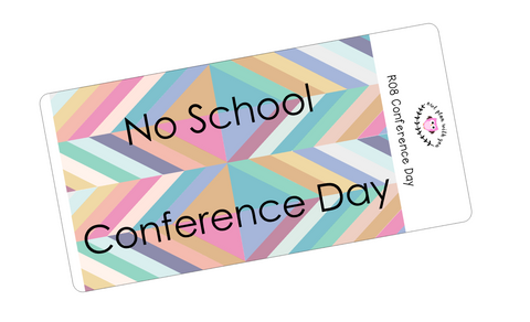R08 || Retro Conferences Full Day Stickers