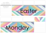 R09 || Retro Easter Monday Full Day Stickers