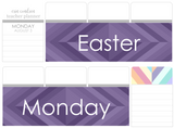 R09 || Retro Easter Monday Full Day Stickers