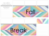 R10 || Retro Fall Break Full Day Stickers