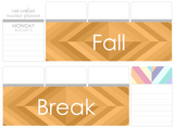 R10 || Retro Fall Break Full Day Stickers