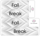 R10 || Retro Fall Break Full Day Stickers