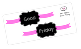 T40 || Ribbon Good Friday Full Day Stickers
