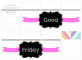 T40 || Ribbon Good Friday Full Day Stickers