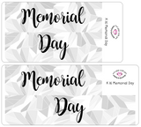 K16 || Kaleidoscope Memorial Day Full Day Stickers