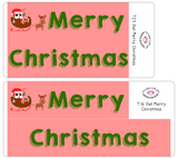 T16 || Owl Christmas Full Day Stickers