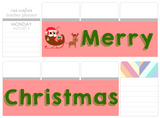 T16 || Owl Christmas Full Day Stickers