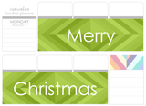 R17 || Retro Merry Christmas Full Day Stickers