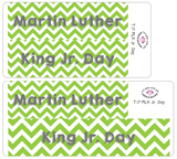 T17 || Chevron MLK Jr. Day Full Day Stickers