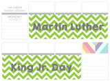 T17 || Chevron MLK Jr. Day Full Day Stickers
