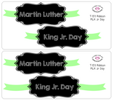 T153 || Ribbon MLK Jr. Full Day Stickers