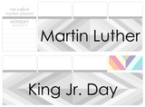 R18 || Retro MLK Jr. Full Day Stickers
