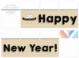 T17 || Owl New Year Full Day Stickers
