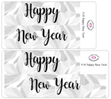 K14 || Kaleidoscope Happy New Year Full Day Stickers