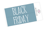 B06 || Basic Black Friday Full Day Stickers