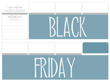 B06 || Basic Black Friday Full Day Stickers