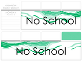 G19 || Geode No School Full Day Stickers