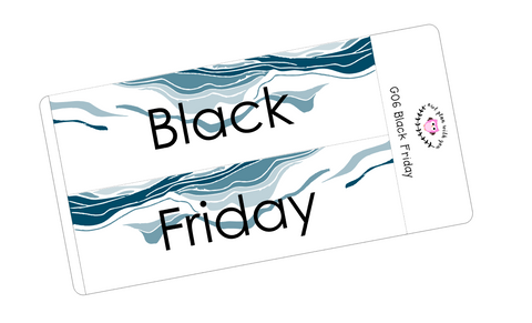 G06 || Geode Black Friday Full Day Stickers